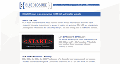 Desktop Screenshot of domxss.com